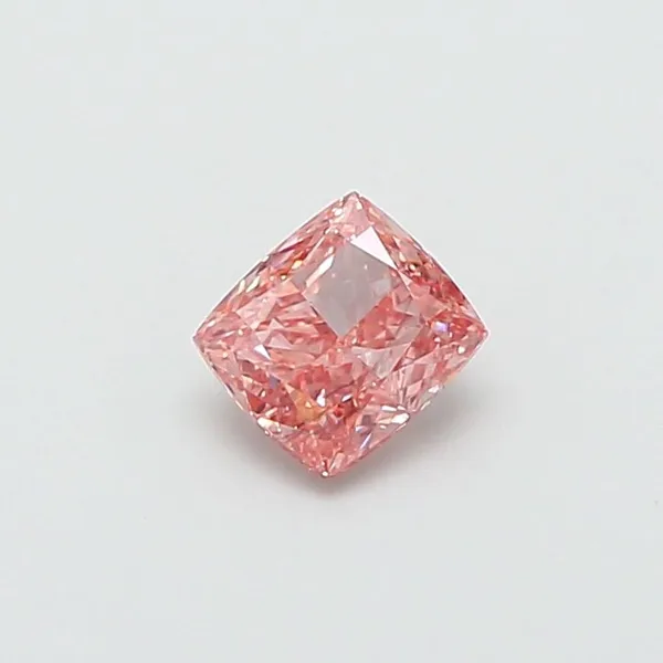1.02ct CUSHION Fancy Vivid Pink SI1 Coloured Lab diamond