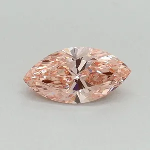 0.3ct MARQUISE Fancy Vivid Pink VVS2 Coloured Lab diamond