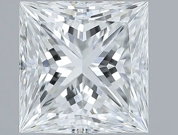 0.9ct PRINCESS F VS1 Natural diamond