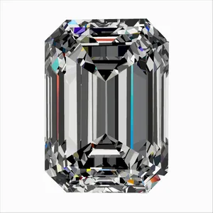 0.4ct EMERALD F VS1 Natural diamond