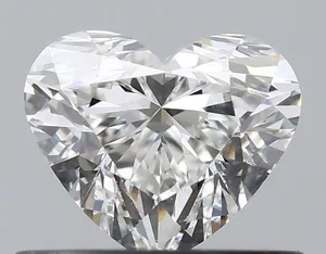 0.51ct HEART G VVS2 Natural diamond