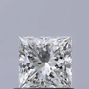 0.73ct PRINCESS G VVS2 Natural diamond