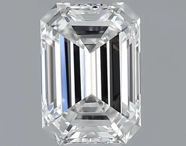 0.5ct EMERALD F VVS1 Natural diamond
