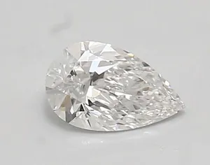 0.63ct PEAR D VVS2 Lab diamond