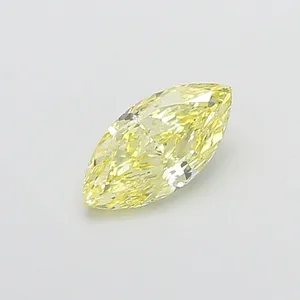 1.01ct MARQUISE Fancy Yellow VS1 Coloured Lab diamond