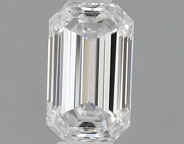0.51ct EMERALD D VS1 Lab diamond
