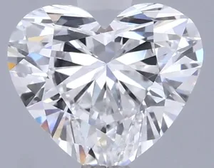 1.01ct HEART D VVS1 Lab diamond