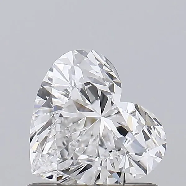 0.72ct HEART E FL Lab diamond