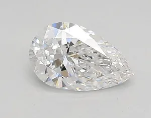 0.71ct PEAR D VS1 Lab diamond