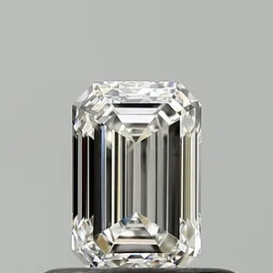 0.5ct EMERALD F VS1 Natural diamond