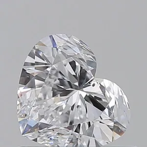0.72ct HEART D SI1 Natural diamond