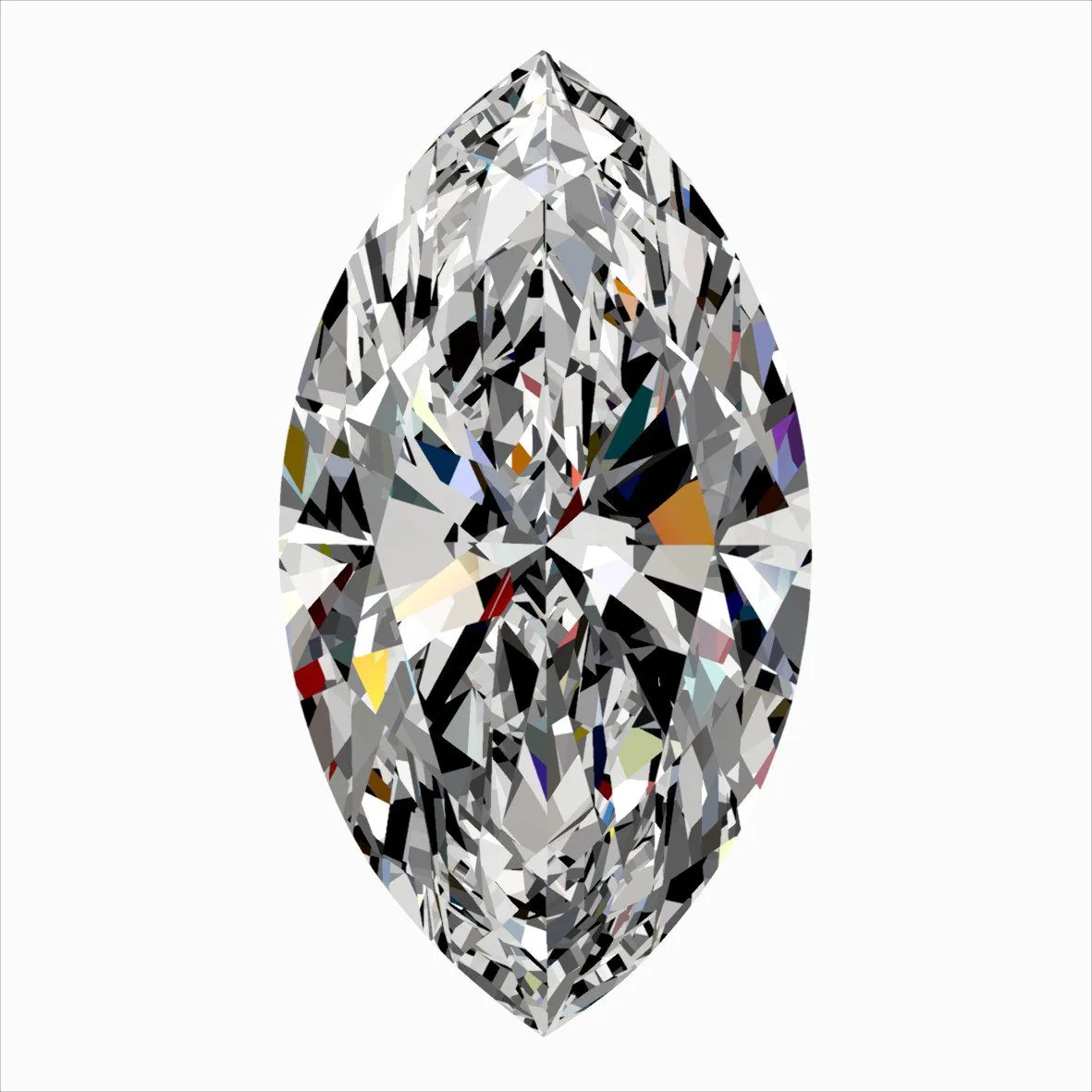 0.32ct MARQUISE F IF Natural diamond