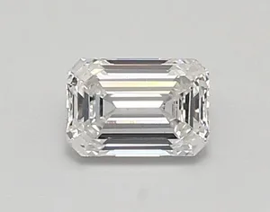 0.69ct EMERALD D VS1 Lab diamond
