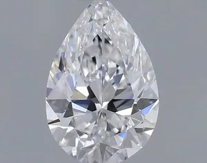 0.33ct PEAR D VVS2 Natural diamond