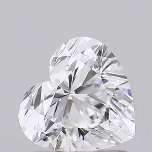 0.81ct HEART D IF Lab diamond