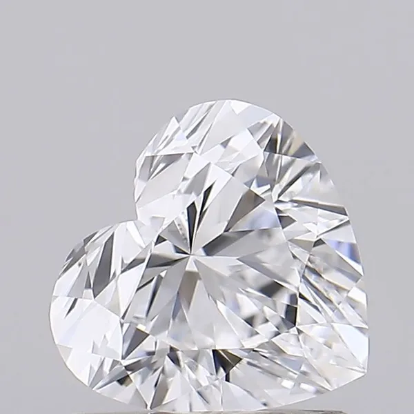 0.81ct HEART D IF Lab diamond