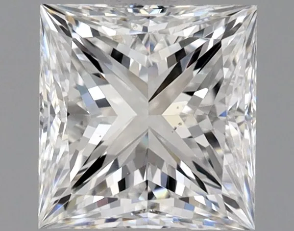 0.7ct PRINCESS E SI1 Natural diamond