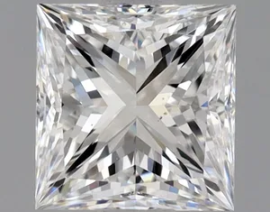 0.7ct PRINCESS E SI1 Natural diamond