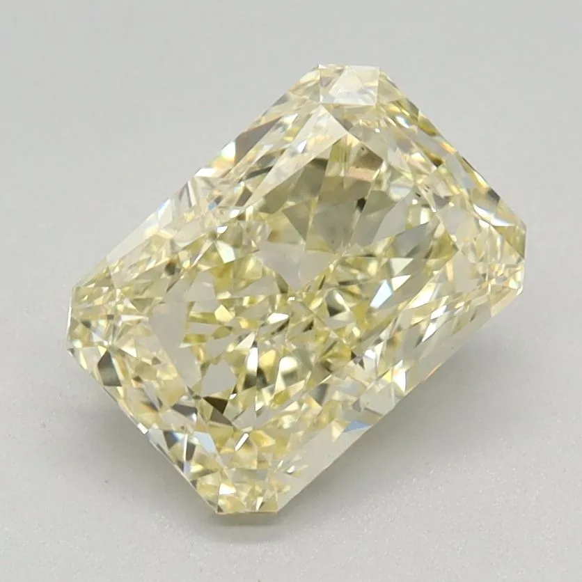 1.38ct RADIANT Fancy Intense Yellow VS1 Coloured Lab diamond