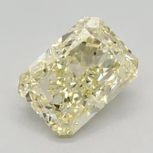 1.38ct RADIANT Fancy Intense Yellow VS1 Coloured Lab diamond