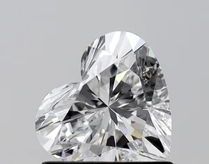 1.13ct HEART D VS1 Lab diamond