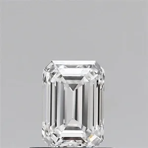 0.54ct EMERALD F VVS2 Natural diamond