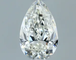 0.53ct PEAR H IF Natural diamond