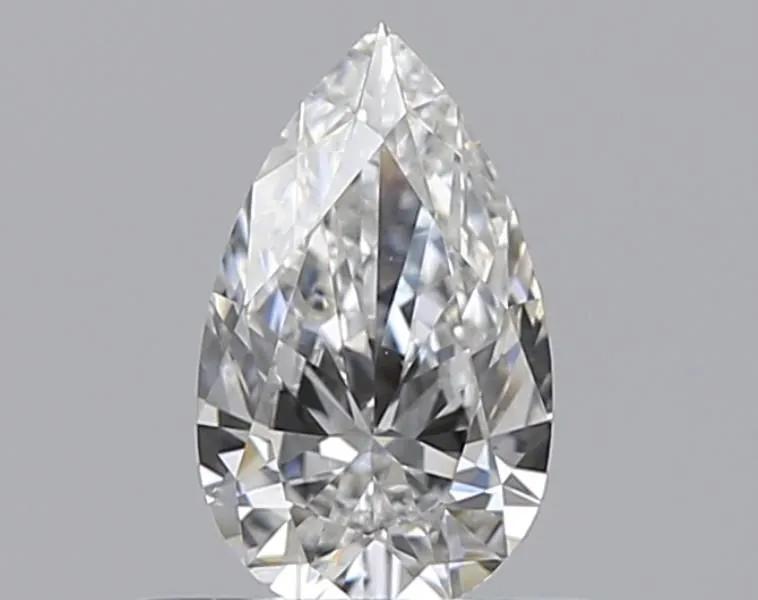 0.37ct PEAR F VVS2 Natural diamond