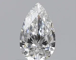 0.37ct PEAR F VVS2 Natural diamond
