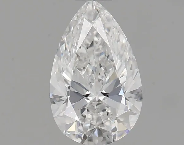 0.5ct PEAR F VS1 Natural diamond