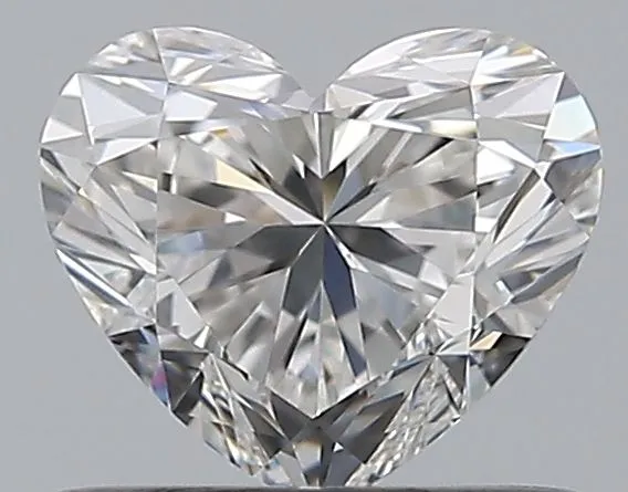 0.57ct HEART G VVS1 Natural diamond