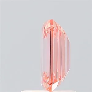 0.97ct EMERALD Fancy Vivid Pink VVS2 Coloured Lab diamond
