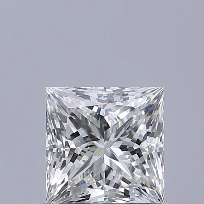 0.60ct PRINCESS E VVS2 Natural diamond