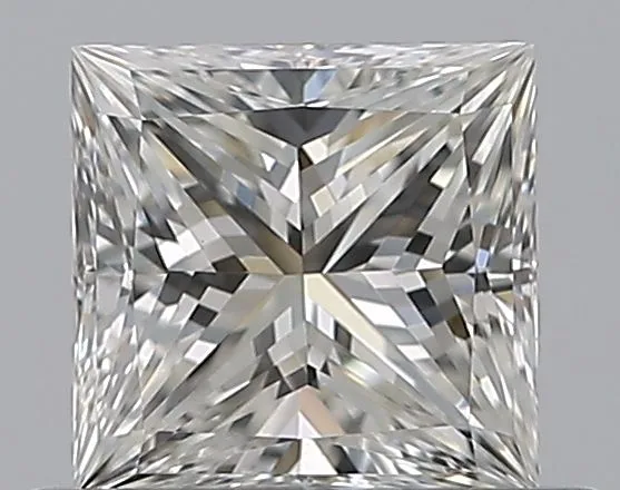 0.61ct PRINCESS H VVS1 Natural diamond
