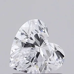 0.72ct HEART E IF Lab diamond