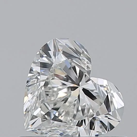 0.6ct HEART H VVS1 Natural diamond
