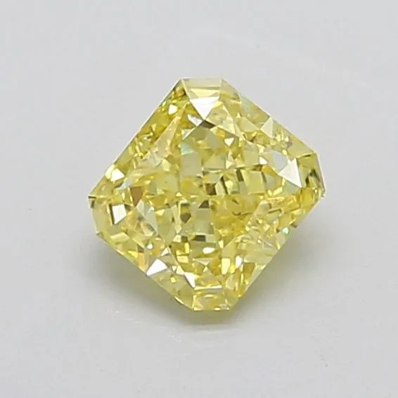 1.39ct RADIANT Fancy Intense Yellow VS1 Coloured Lab diamond