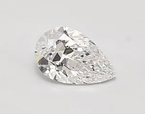 0.45ct PEAR D VVS2 Lab diamond