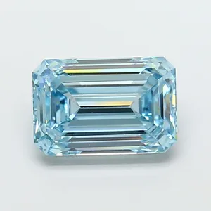 1.04ct RADIANT Fancy Vivid Pink VVS2 Coloured Lab diamond