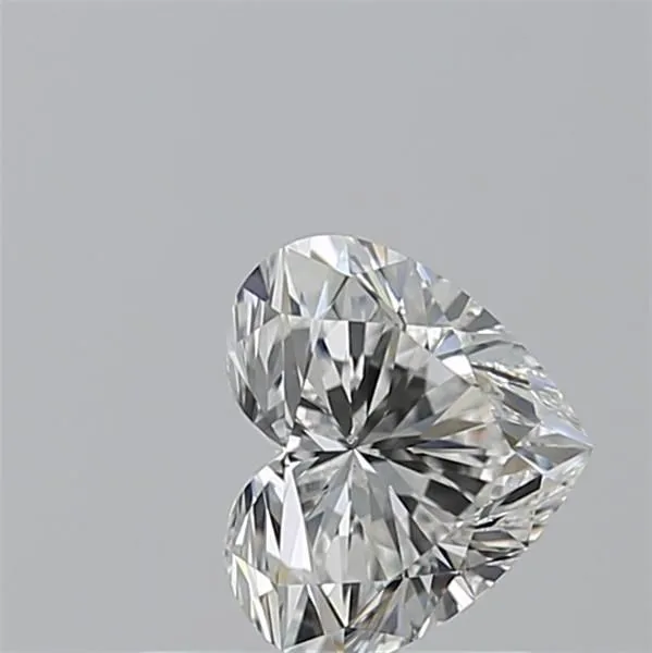 0.77ct HEART F VS2 Natural diamond