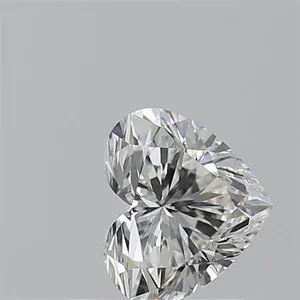 0.77ct HEART F VS2 Natural diamond