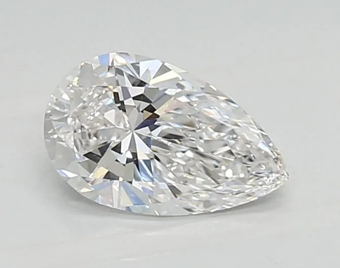 0.78ct PEAR D IF Lab Grown diamond