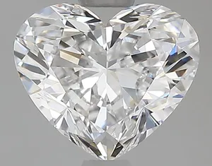 1.01ct HEART D VVS2 Natural diamond