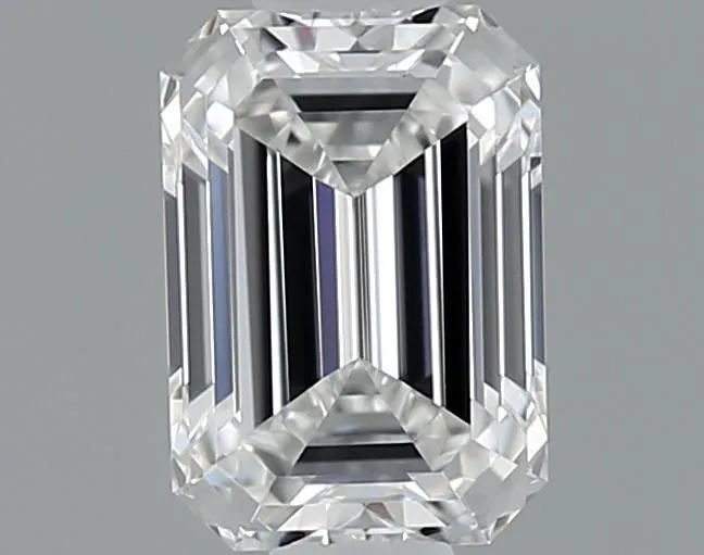 0.51ct EMERALD F VVS1 Natural diamond