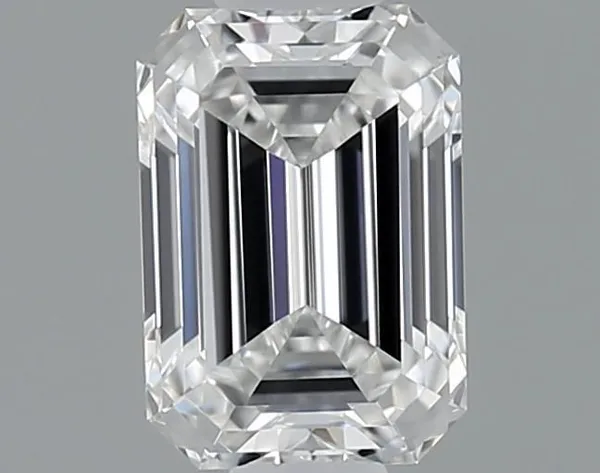 0.51ct EMERALD F VVS1 Natural diamond