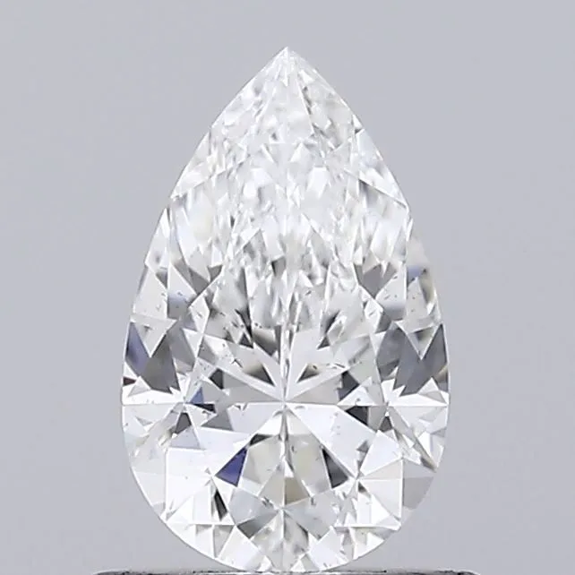 0.57ct PEAR F SI1 Natural diamond
