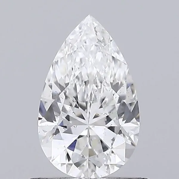 0.57ct PEAR F SI1 Natural diamond