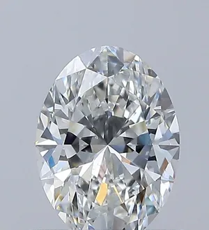 0.6ct OVAL F SI1 Natural diamond