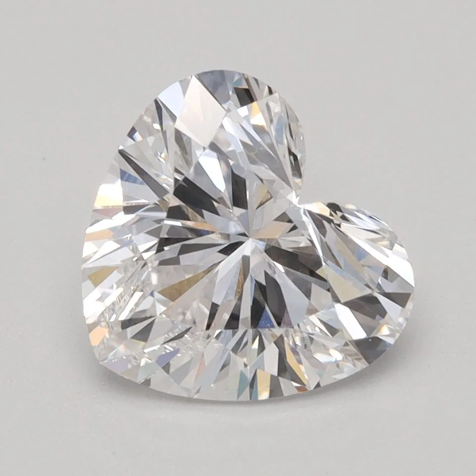 1.37ct HEART F VVS1 Lab Grown diamond