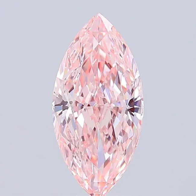 2.04ct MARQUISE Fancy Vivid Pink VVS2 Coloured Lab diamond